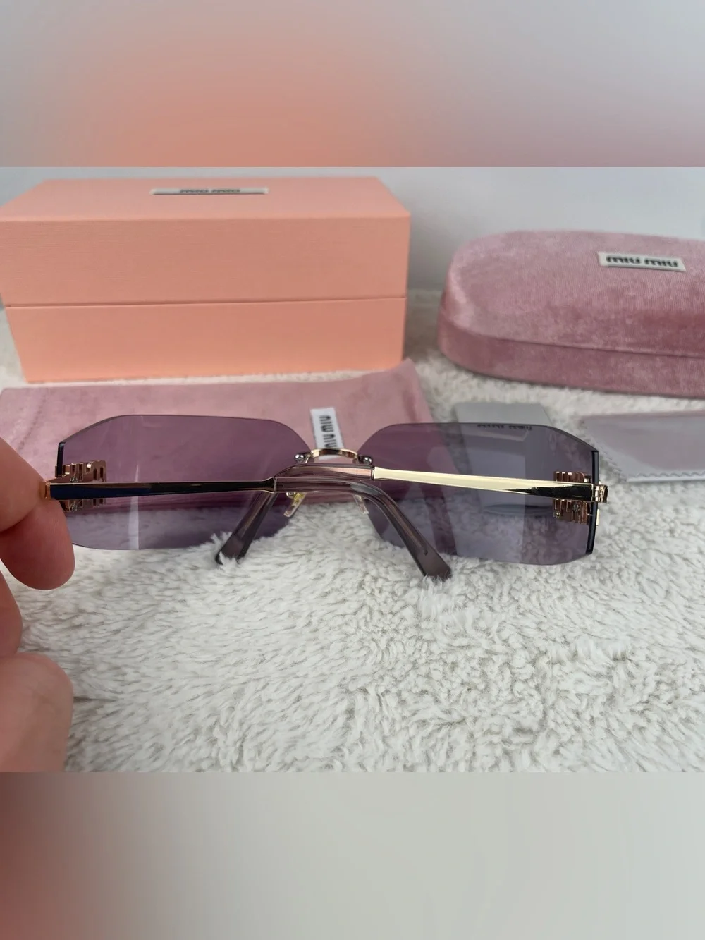Miu Miu miu rimless